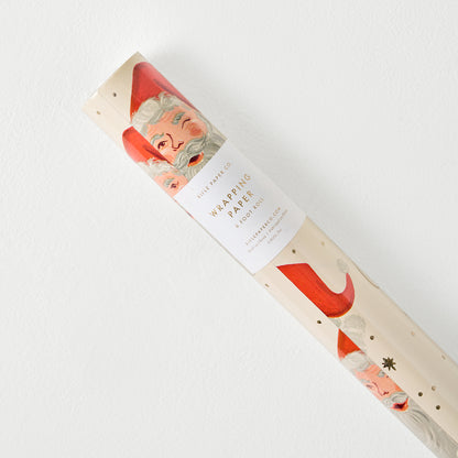 Santa Wrapping Paper Roll 