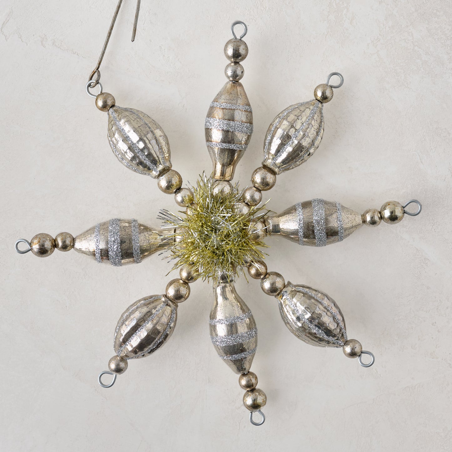 Vintage-Inspired Snowflake Ornament