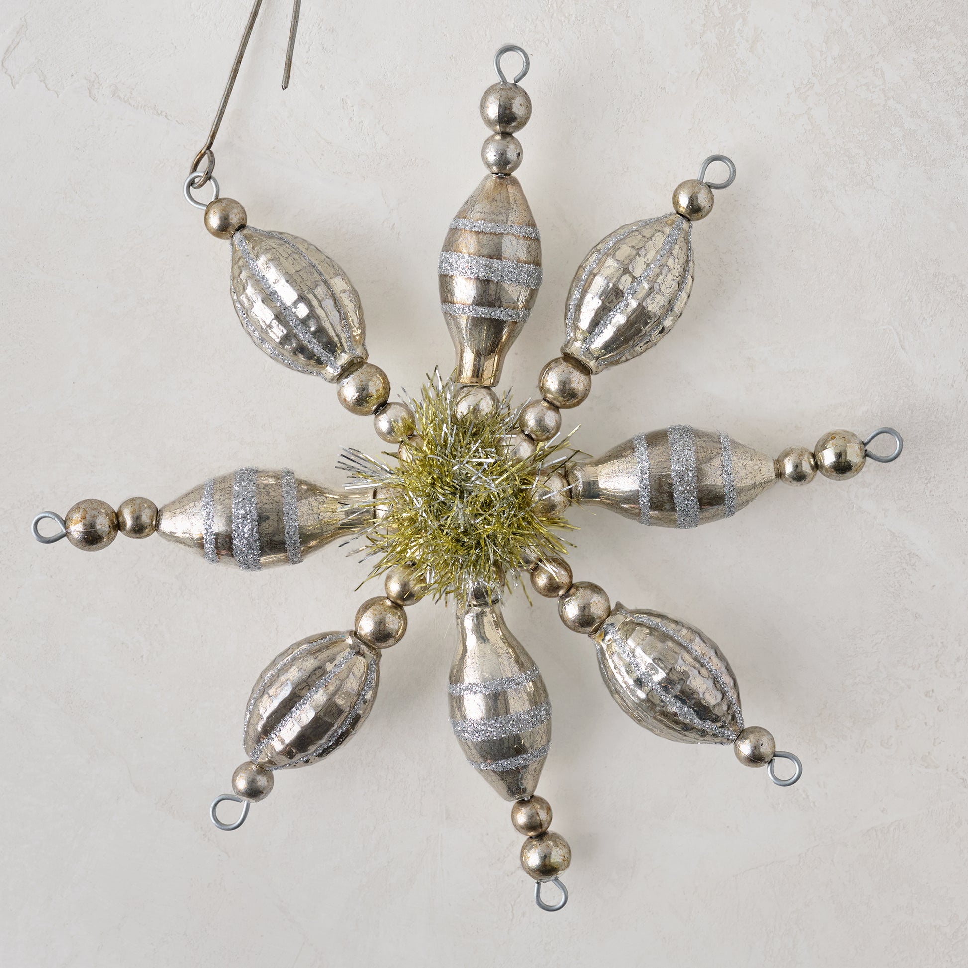 Vintage-Inspired Snowflake Ornament