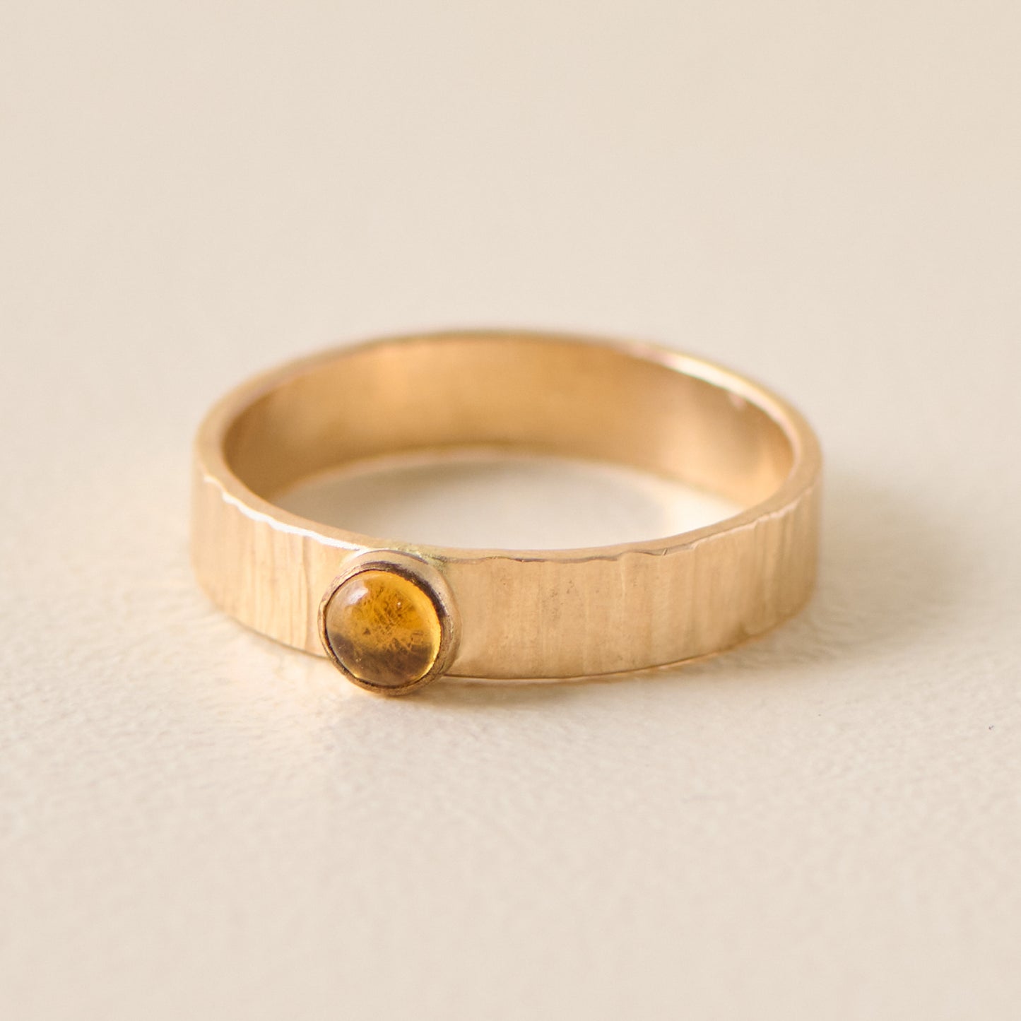 November Sunrise Birthstone Ring