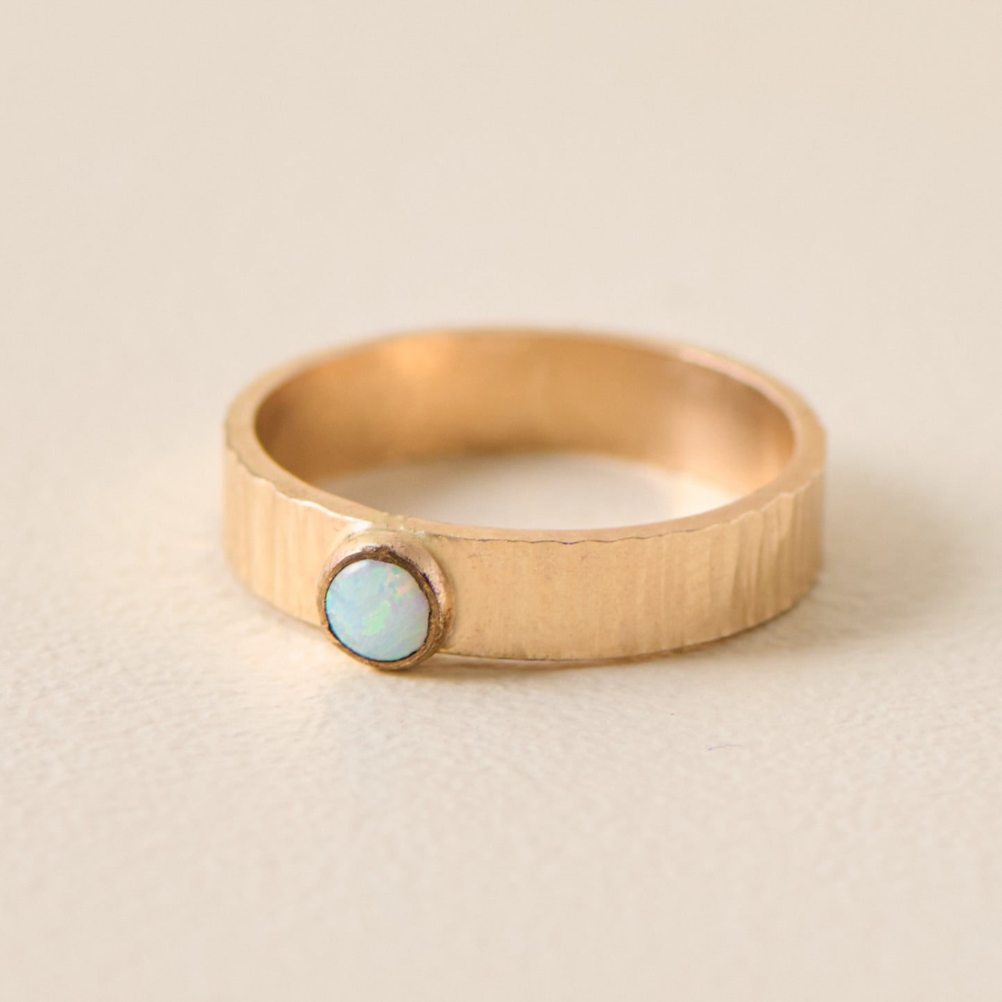 October Sunrise Birthstone Ring