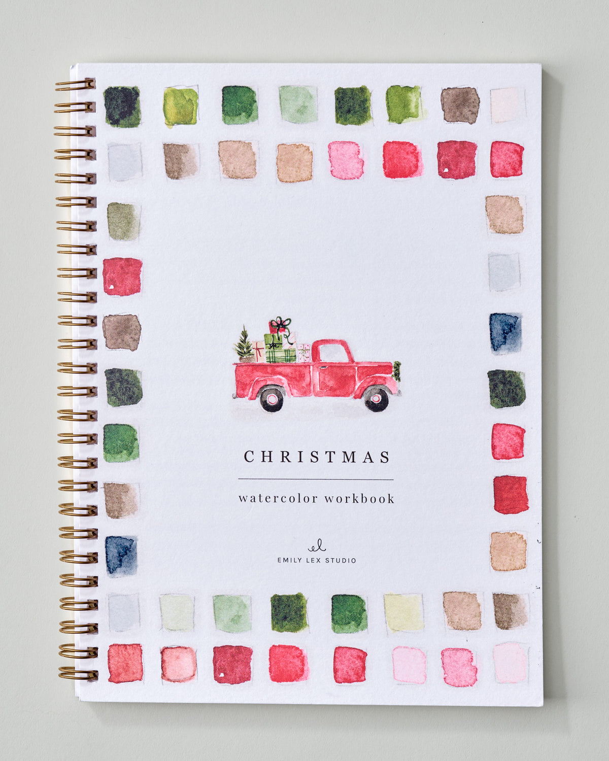 2026 Christmas Watercolor Workbook