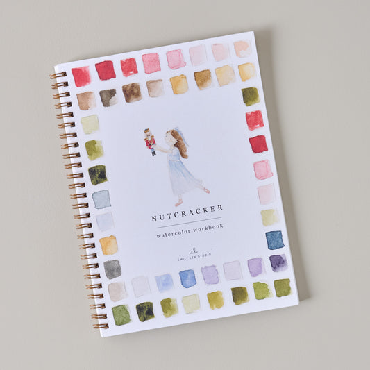 Nutcracker Watercolor Workbook
