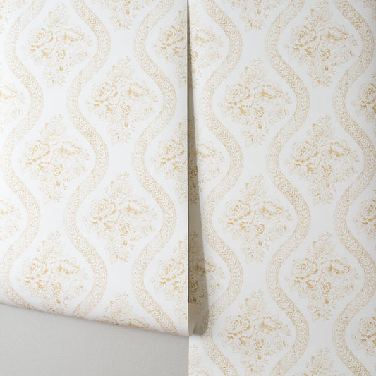 Coverlet Floral Wallpaper