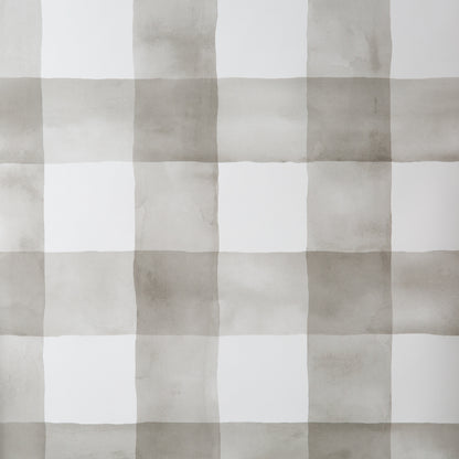 Watercolor Check Wallpaper