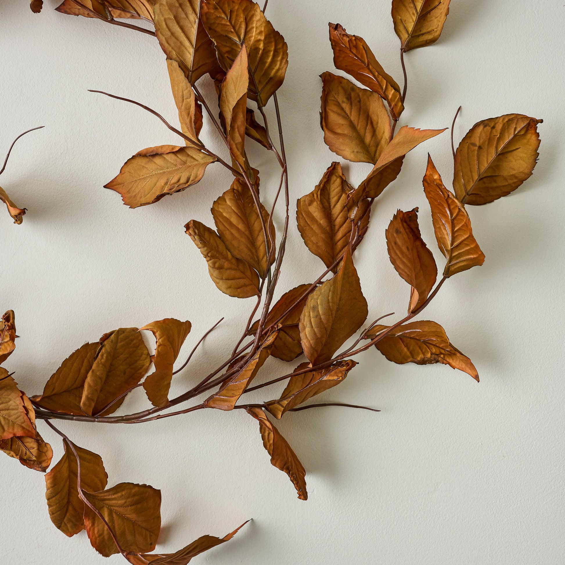Magnolia Leaf Garland up close