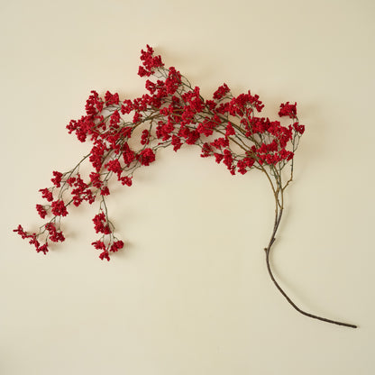Oversized Red Berry Hanging Pick – Magnolia