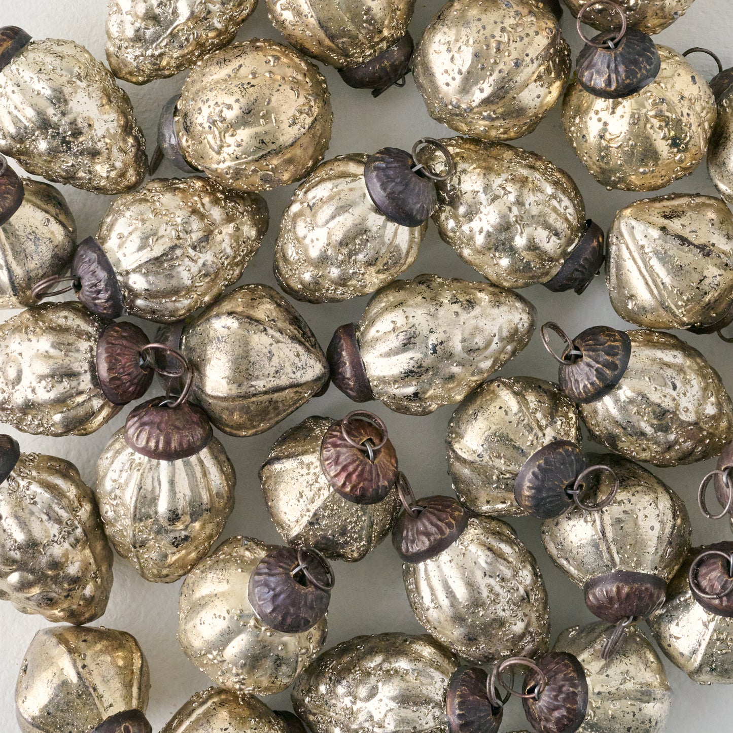 Silver Antique Inspired Ornament Bowl Filler