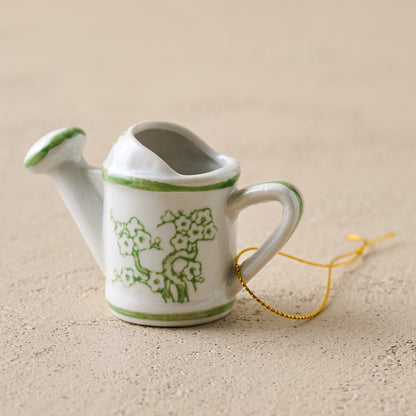 Ceramic Watering Can Ornament