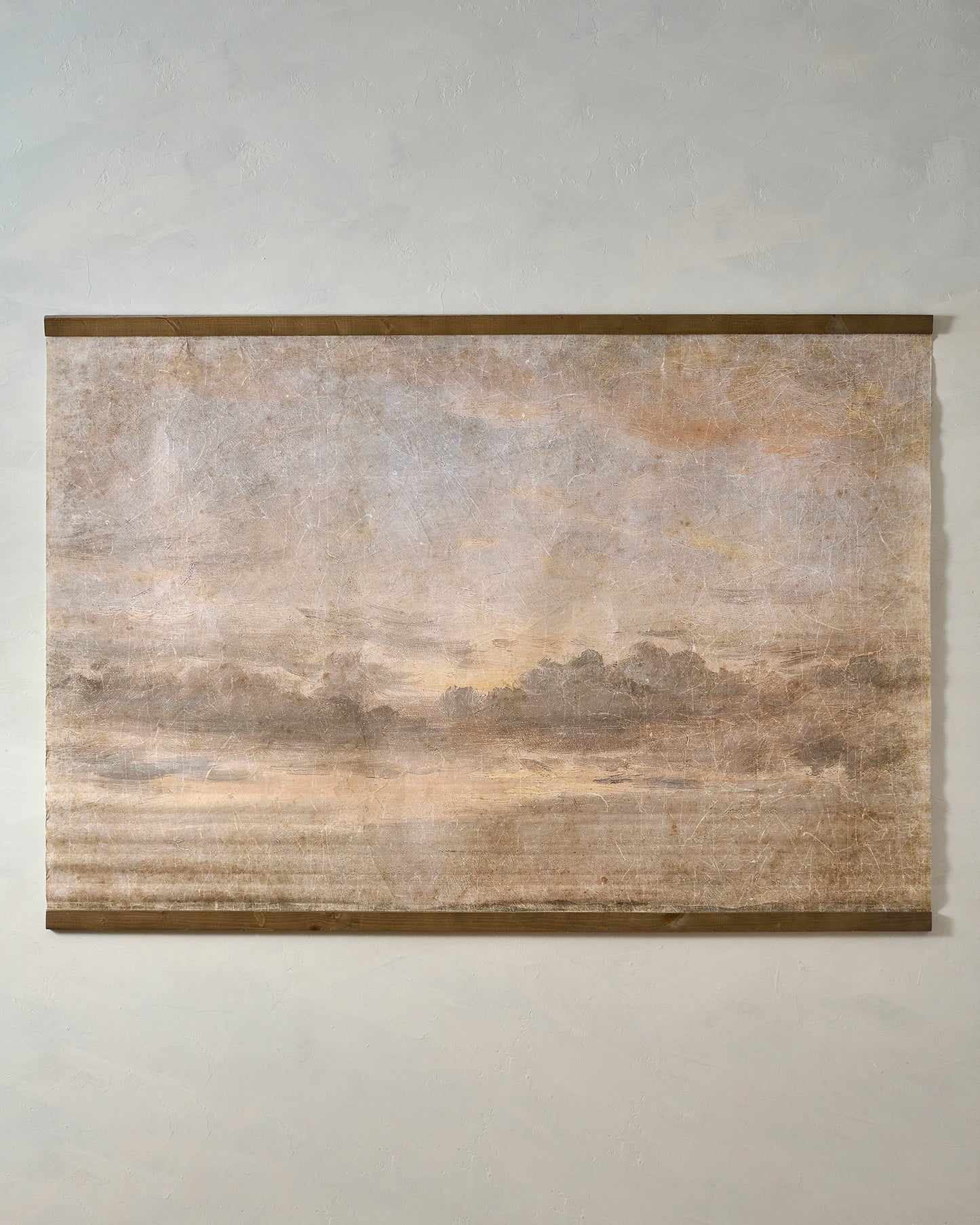 Oversized Celestial Drifts Vintage Tapestry