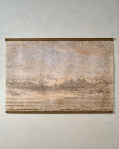 Oversized Celestial Drifts Vintage Tapestry