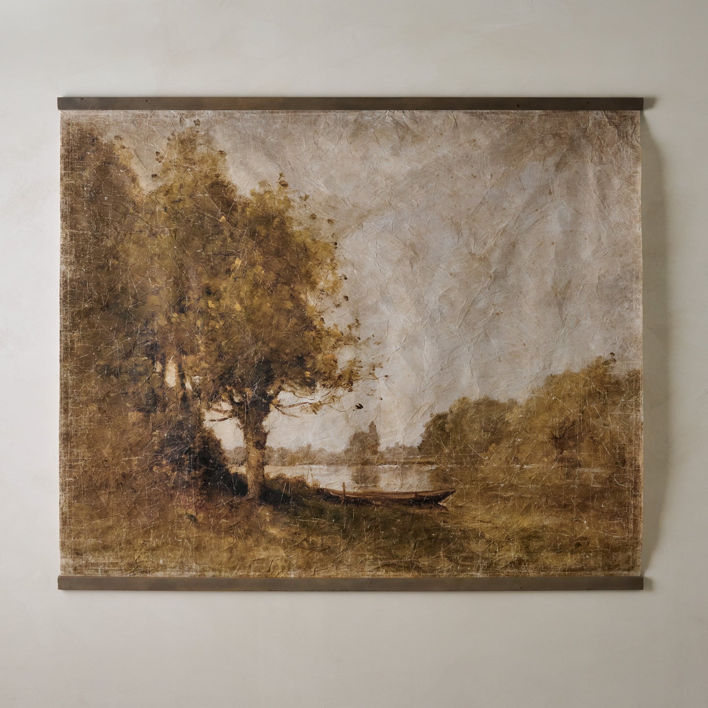 Oversized Spring Stillness Landscape Tapestry