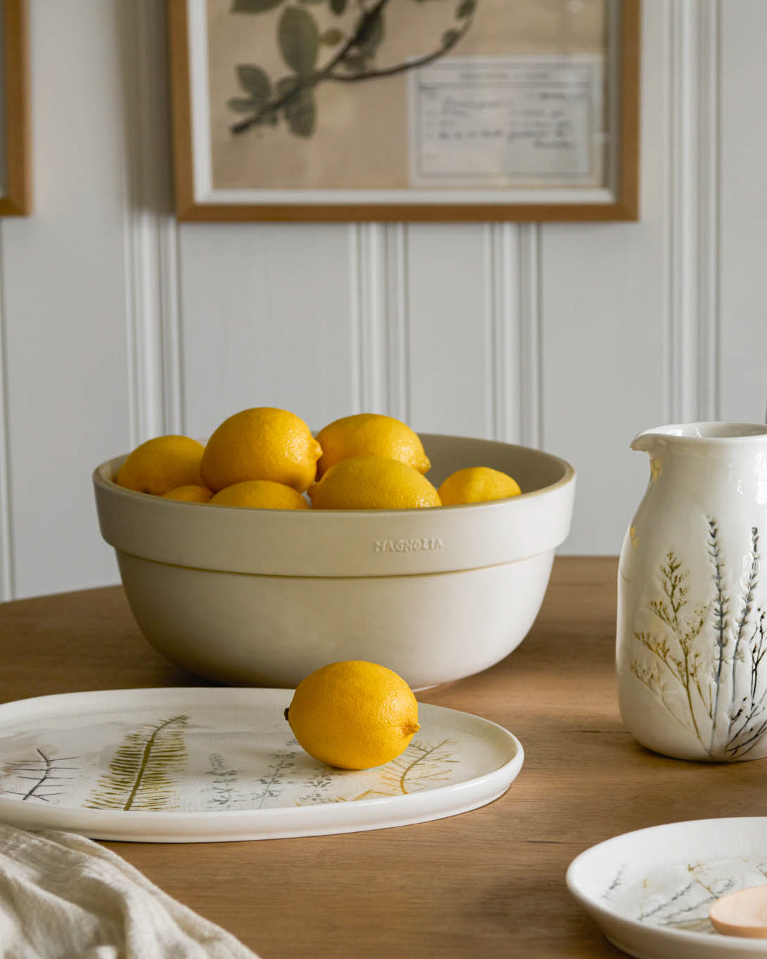Set of Vintage-Inspired Mixing Bowls on a table