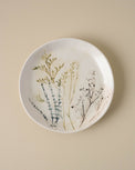Pressed Floral Plate - dessert