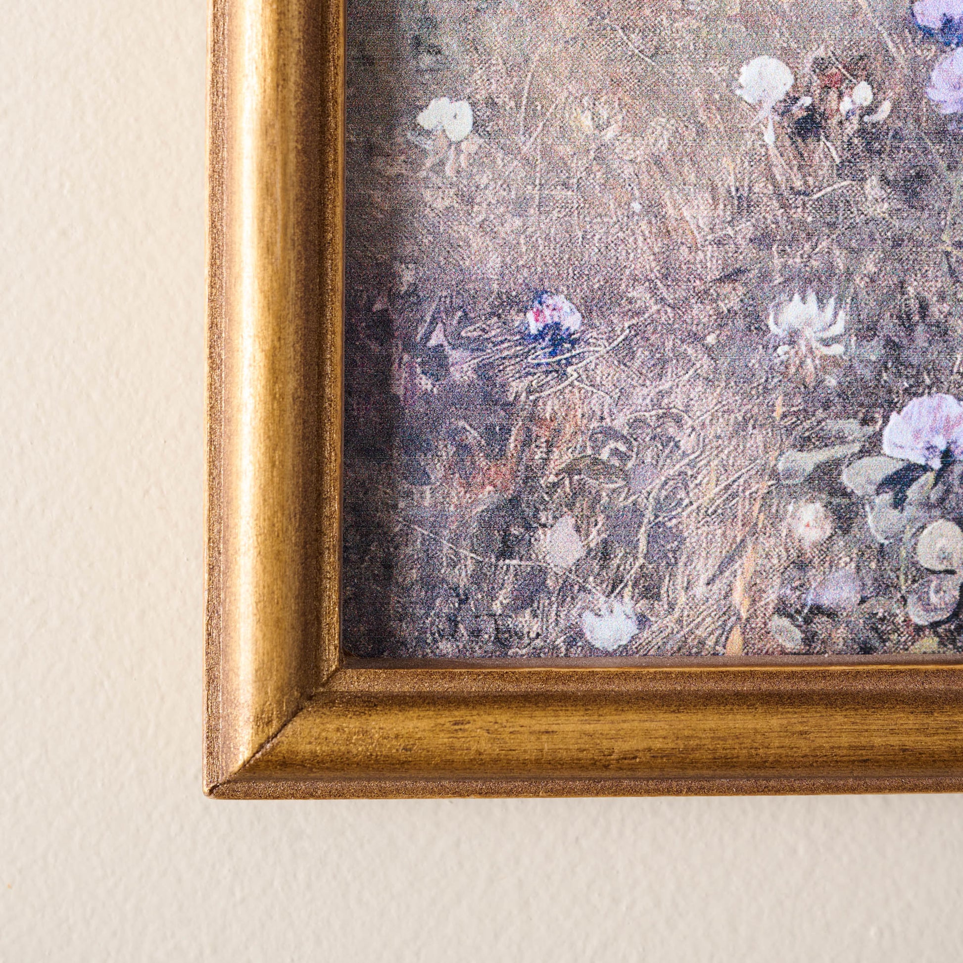 Wildflowers in Bloom Framed Art close up