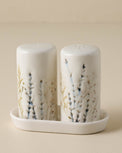 Pressed Floral Salt & Pepper Set