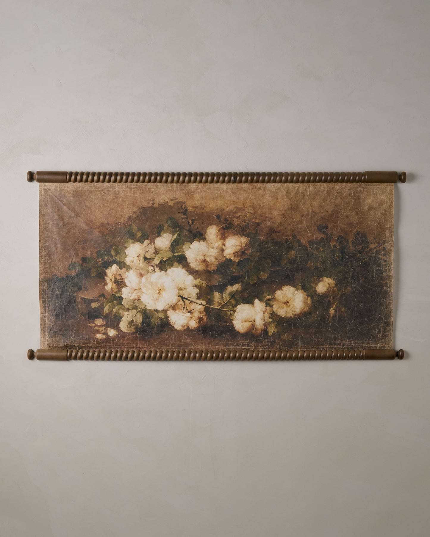 Vintage Botanical Bouquet Tapestry