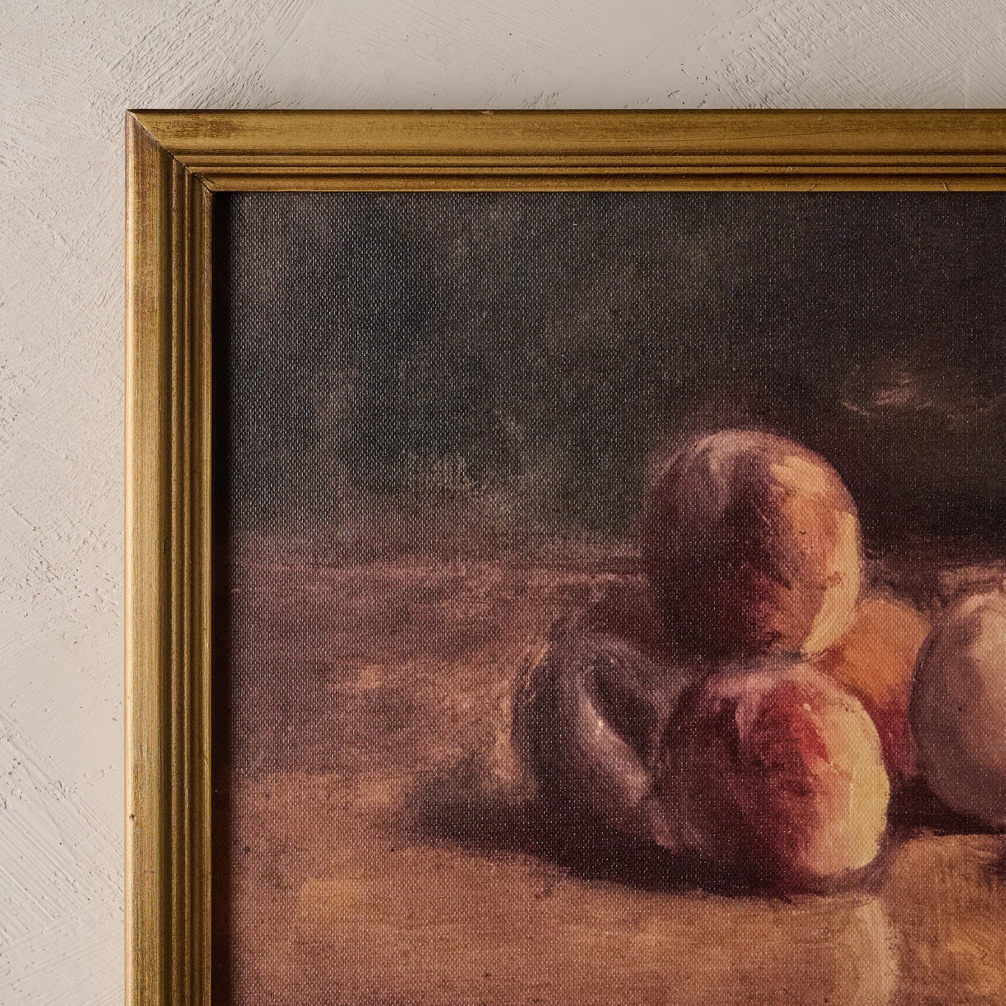 Fall Fruit Harvest Still Life corner up close