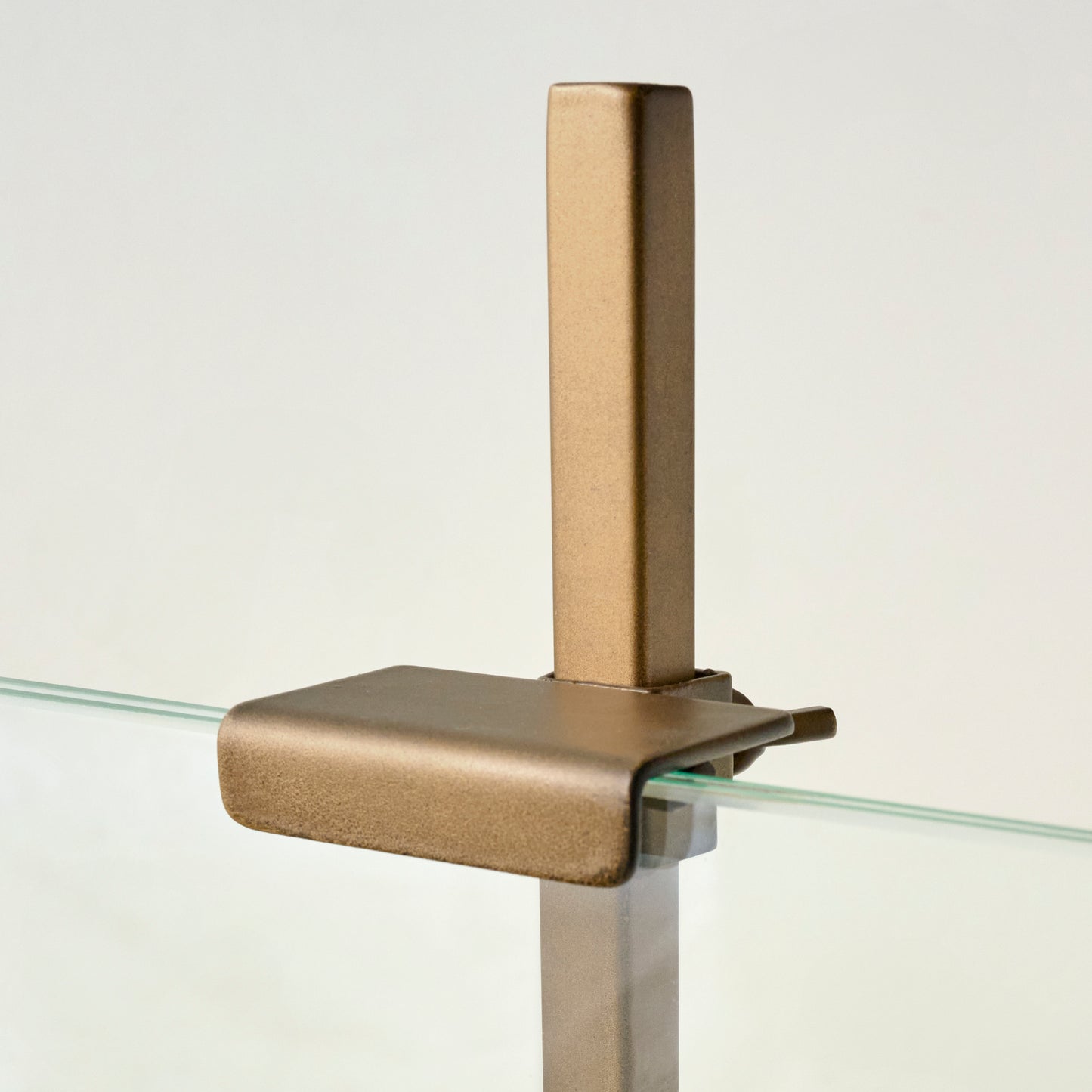 Shaina Adjustable Display Frame/Easel in Brass up close