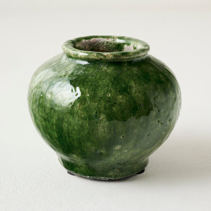 Round Blair Crackle Glaze Bud Vase