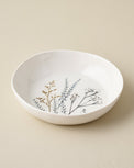 Pressed Floral Pasta Bowl