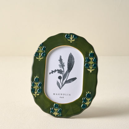 4x6 Ceramic Block Print Photo Frame