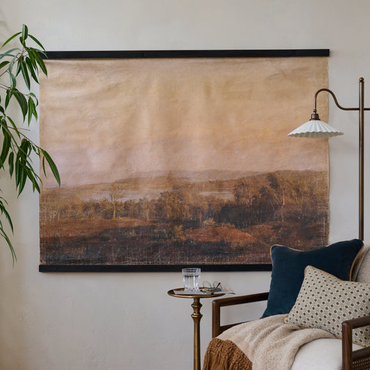 Oversized Vintage Countryside Tapestry