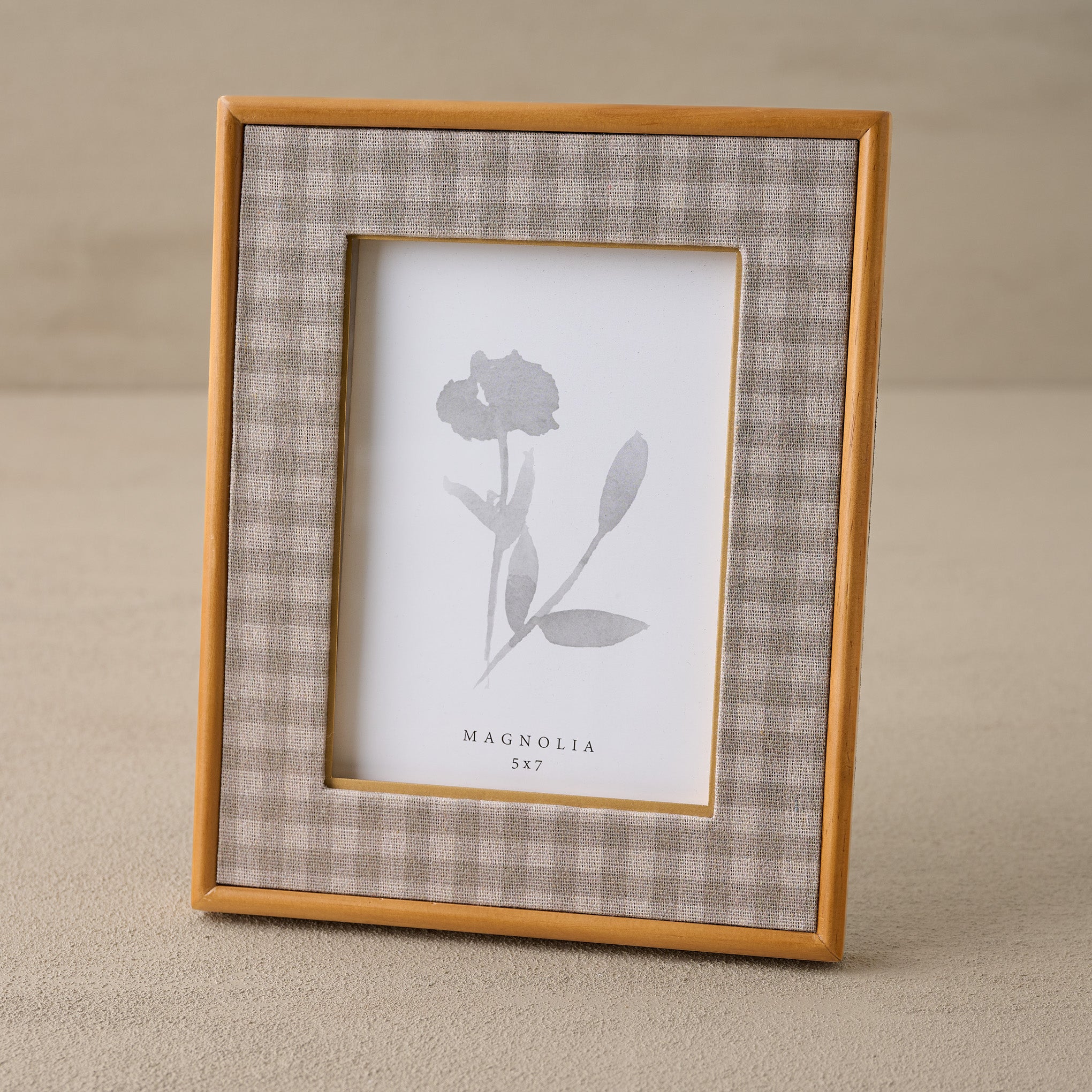 Maeve Gingham Photo Frame