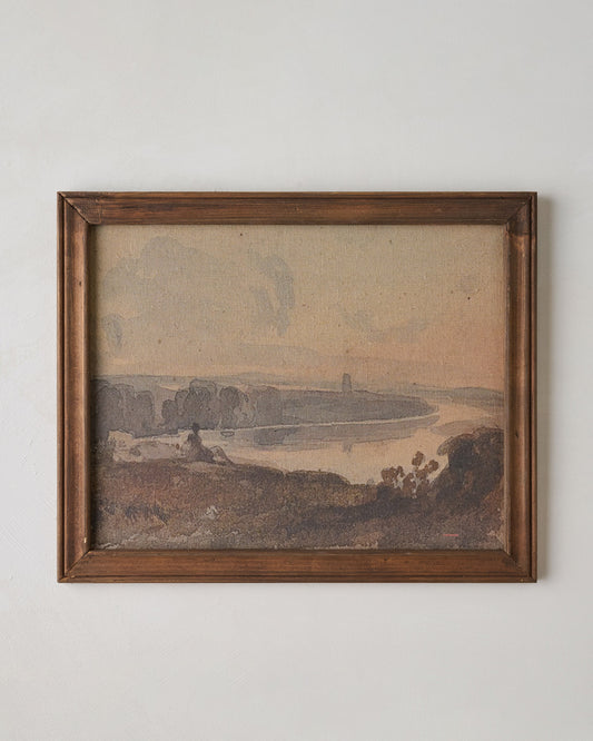 Still Reflection Framed Print