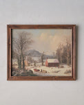 Timeless Country Christmas Framed Print