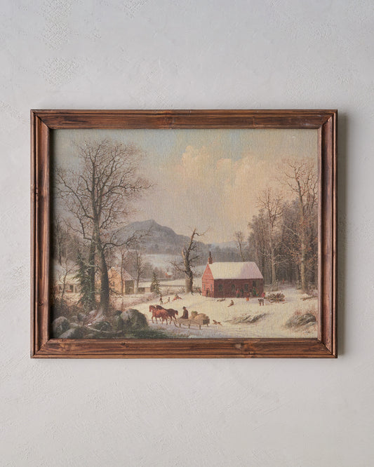 Timeless Country Christmas Framed Print