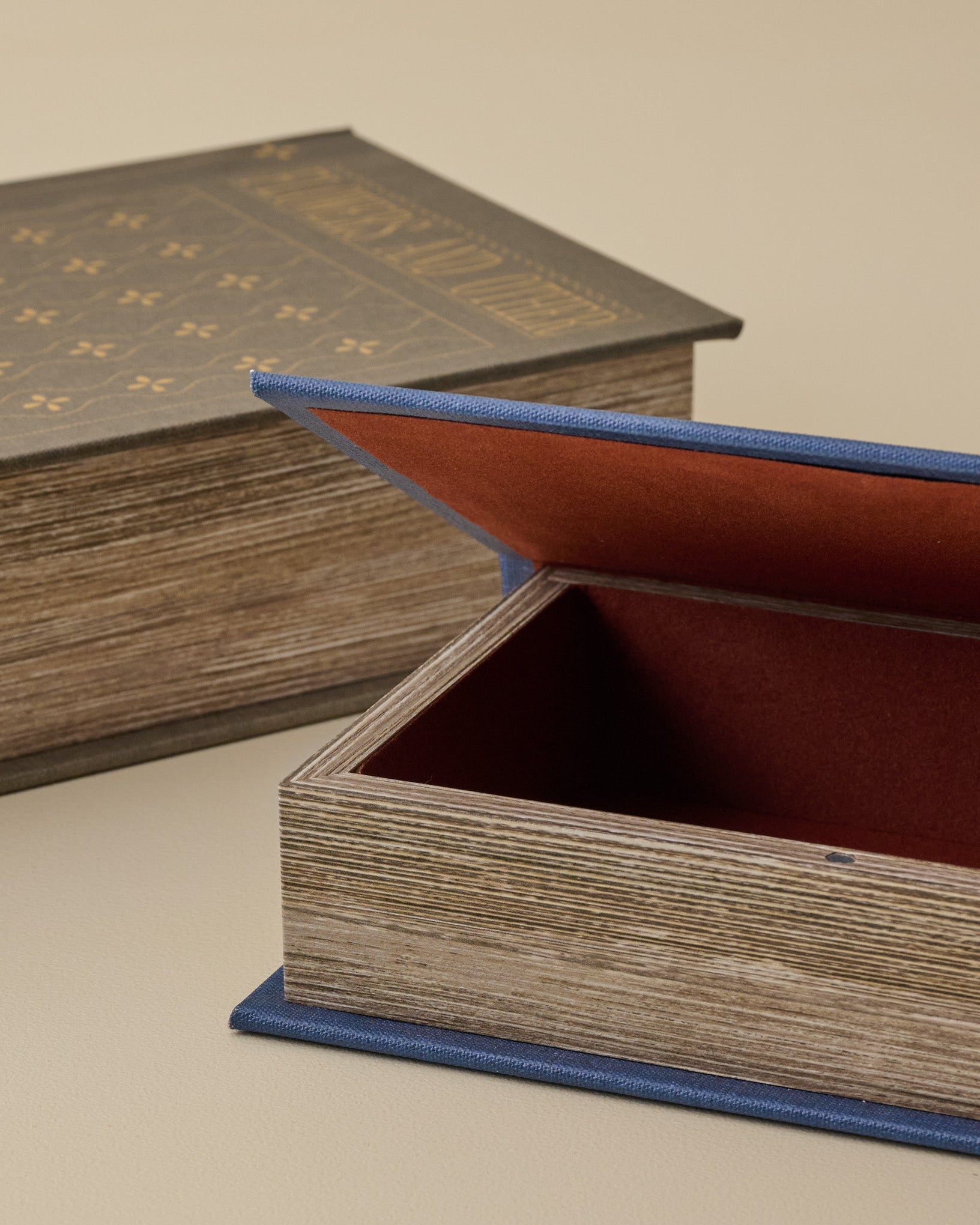 Antique Inspired Handcrafted Book Box – Magnolia