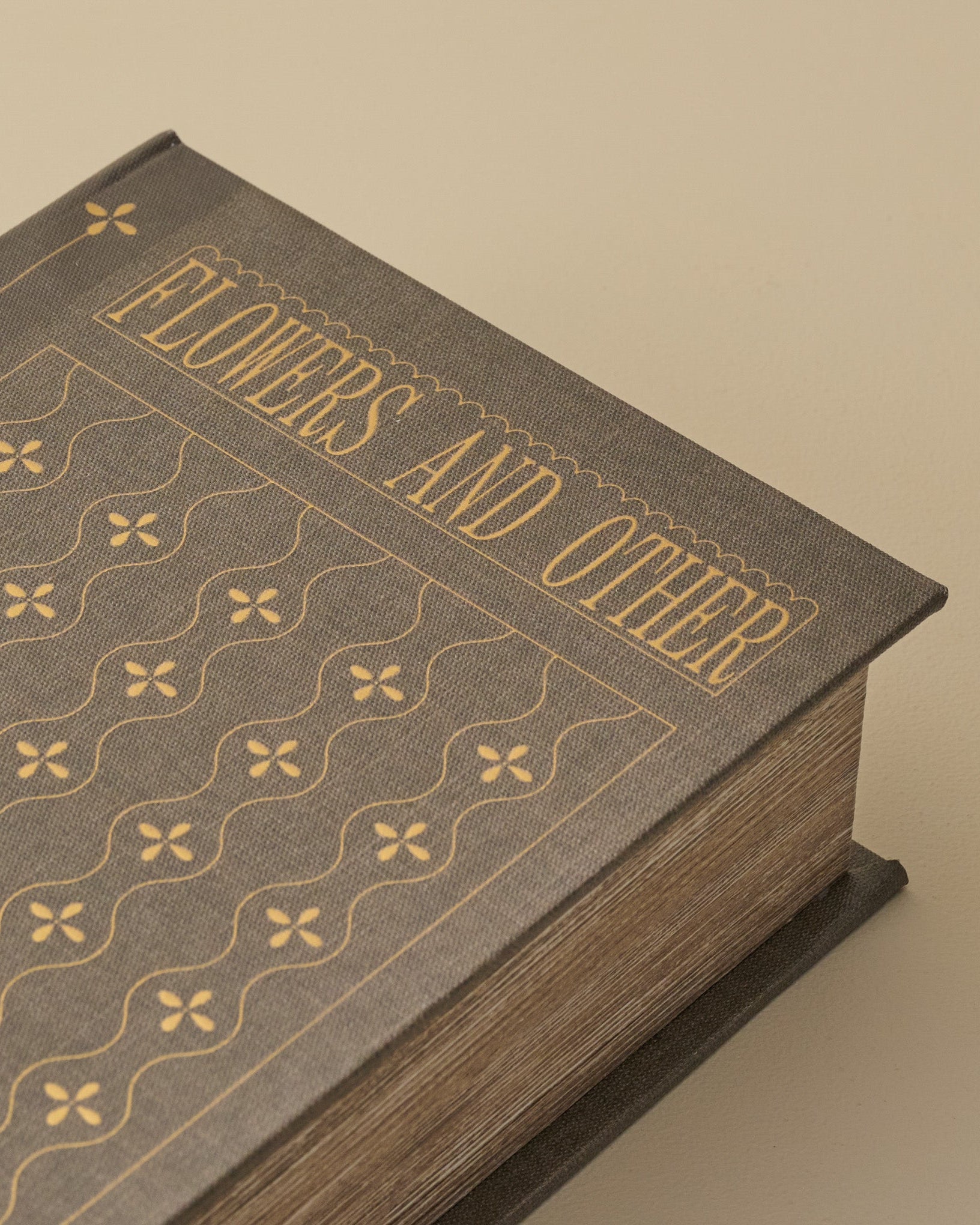 Large Antique Inspired Handcrafted Book Box