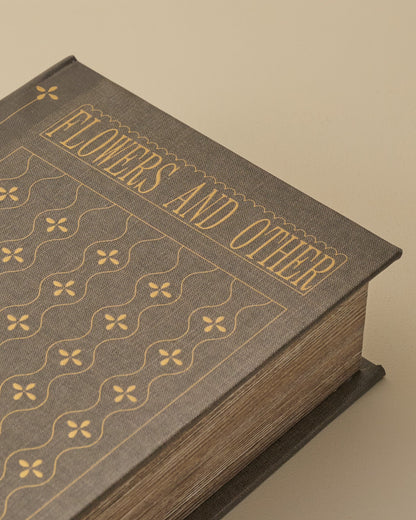 Large Antique Inspired Handcrafted Book Box