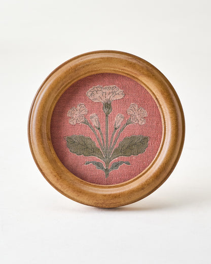 Posie Framed Block Print