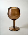 Amber Wine Glass