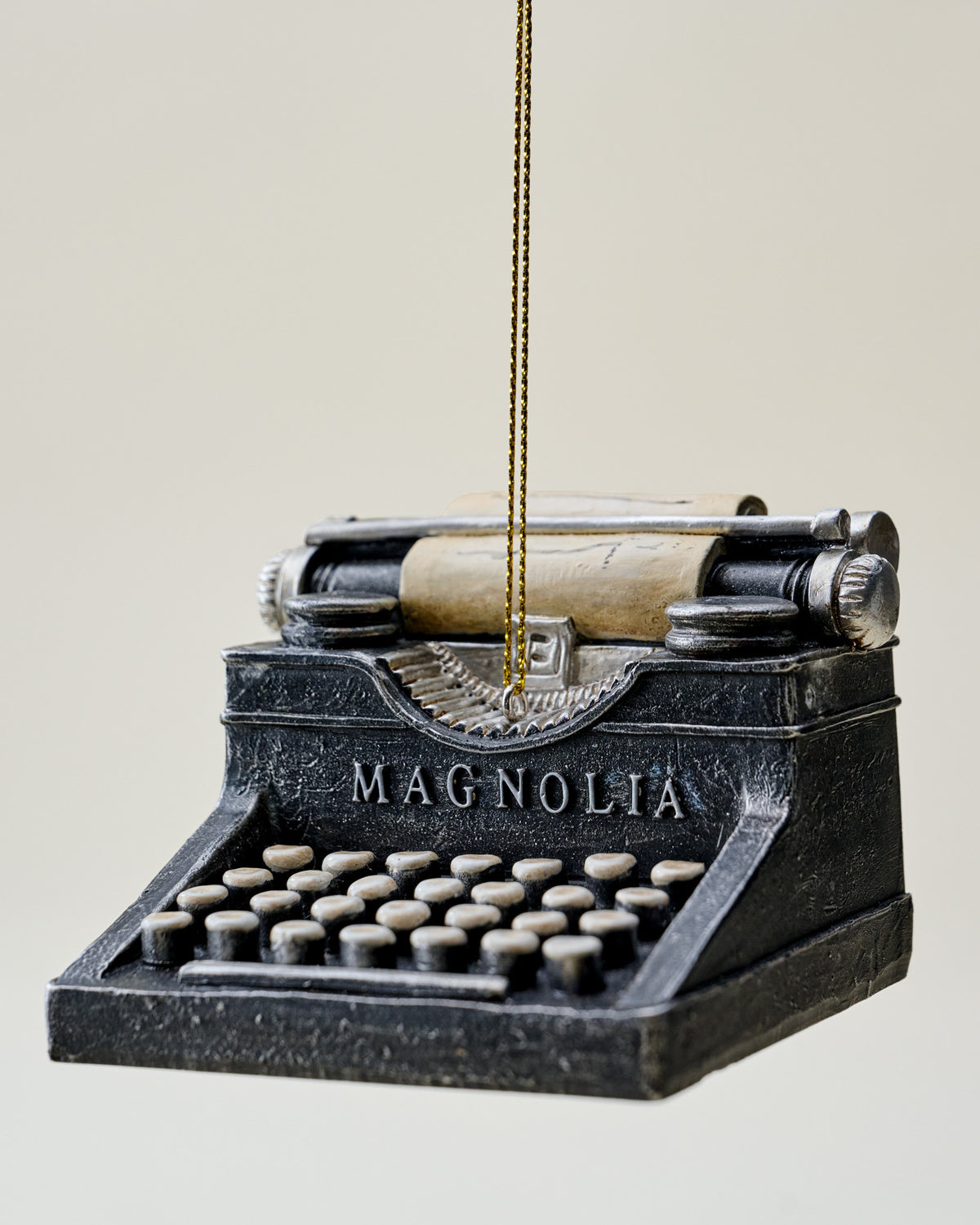 Magnolia Typewriter Ornament