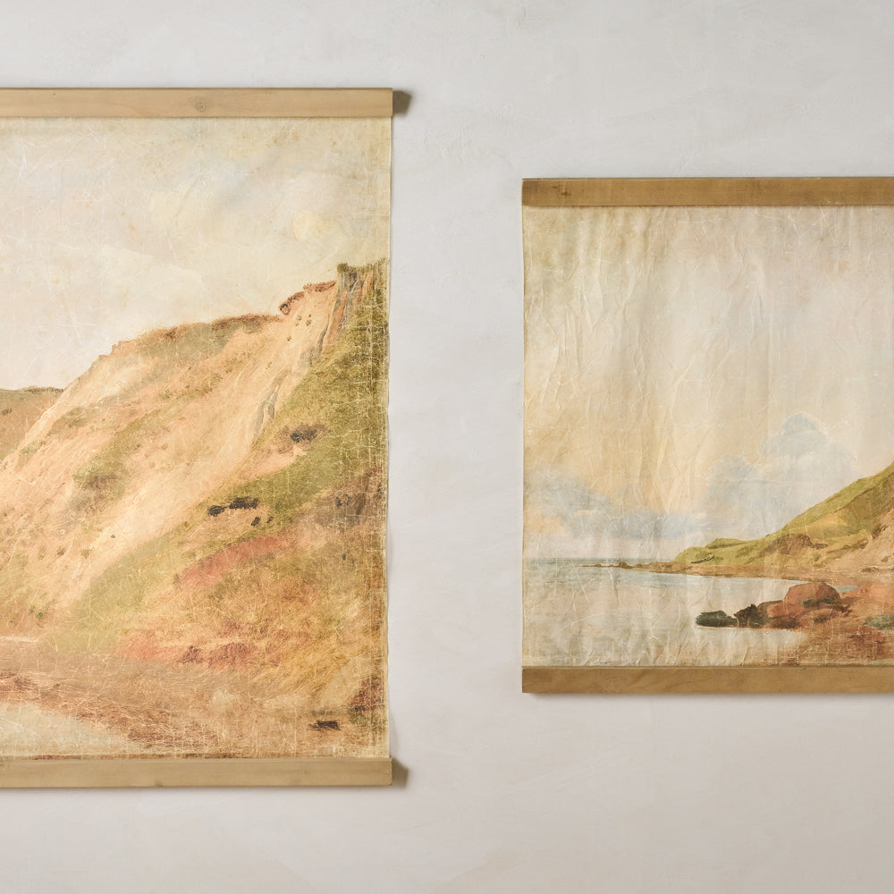 Vintage Serene Retreat Tapestries together