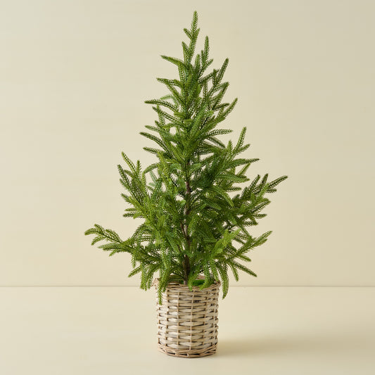 Real Touch Norfolk Pine Potted Tree