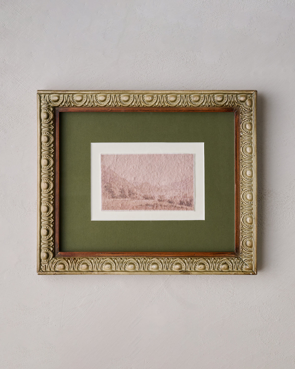 Evergreen Echoes Framed Print