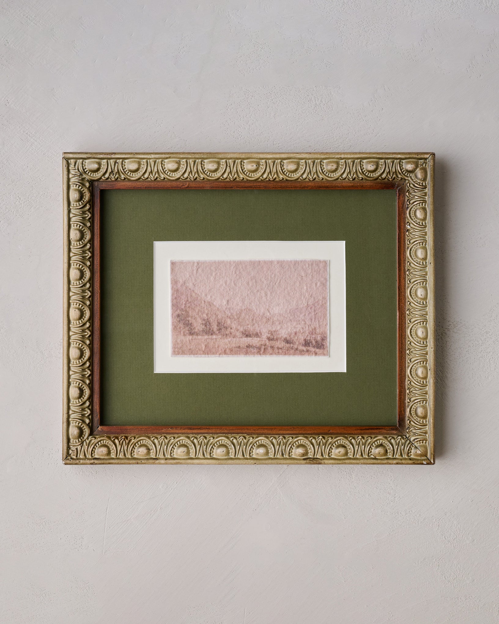 Evergreen Echoes Framed Print