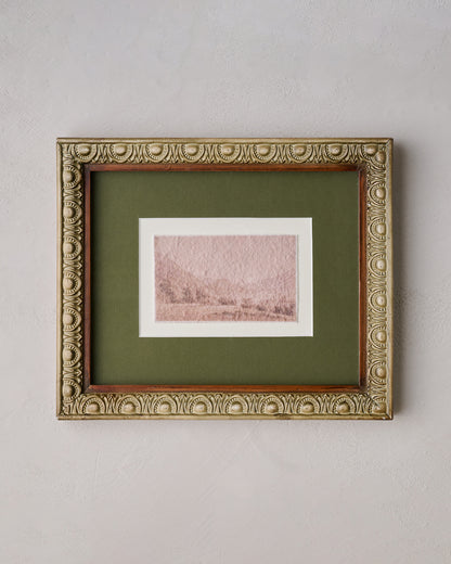 Evergreen Echoes Framed Print