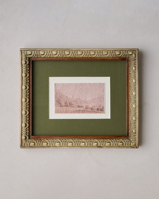 Evergreen Echoes Framed Print