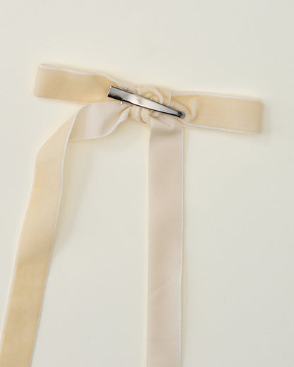 Velvet Bow Ornament Clip, Set of 10