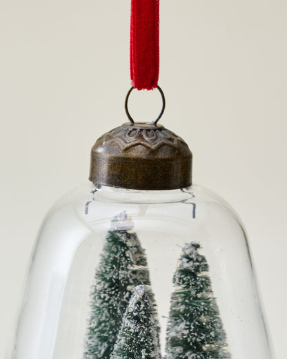 Christmas Tree Cloche Ornament