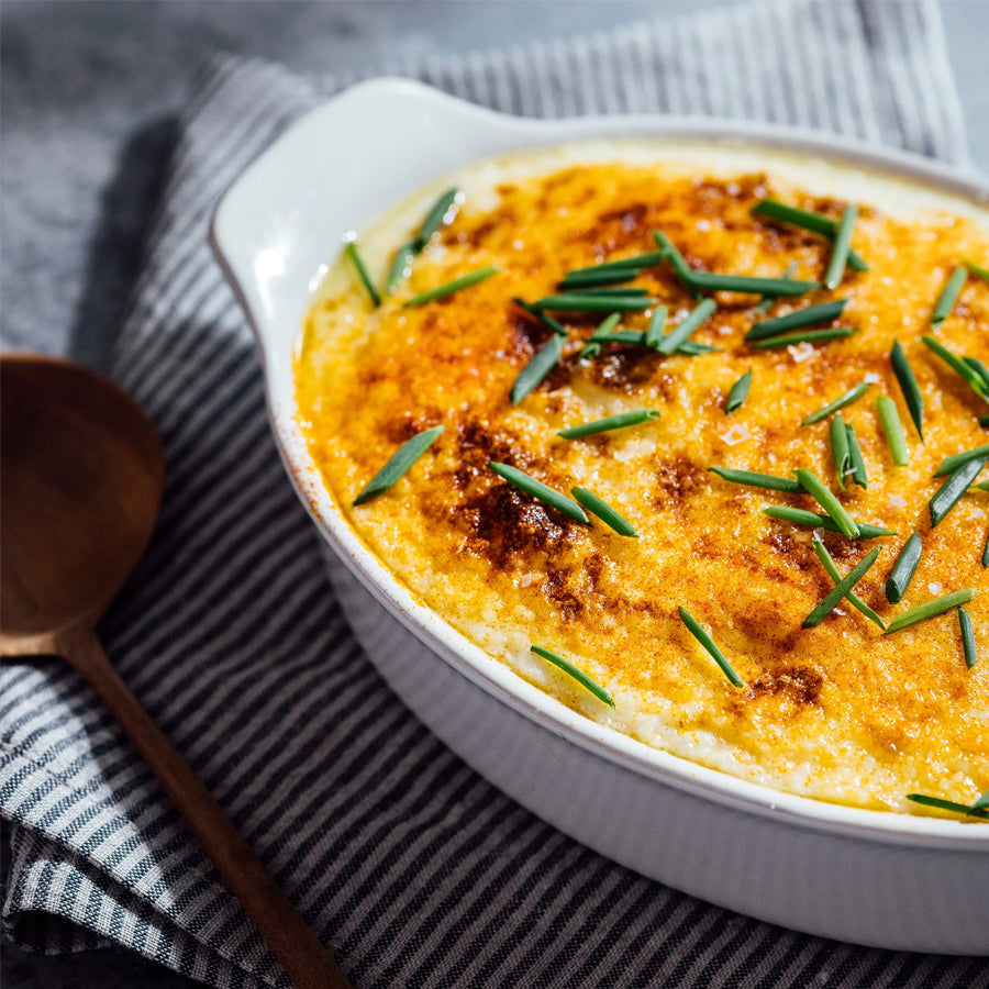 Garlic Cheese Grits