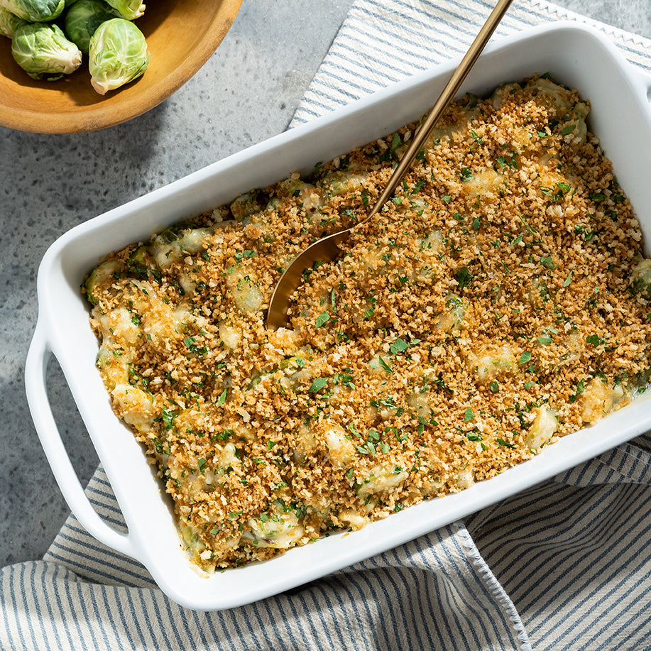 Brussels Sprouts Gratin