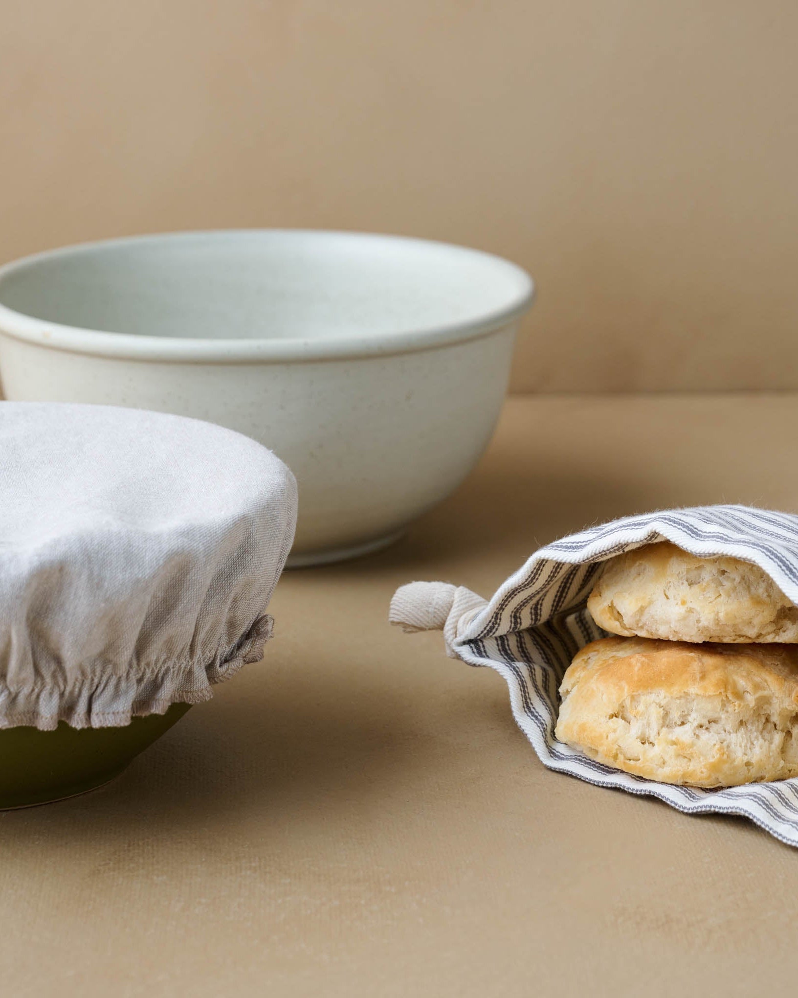 Bread Bowl Cover & Bag Set