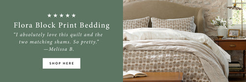 Flora Block Print Bedding Review
