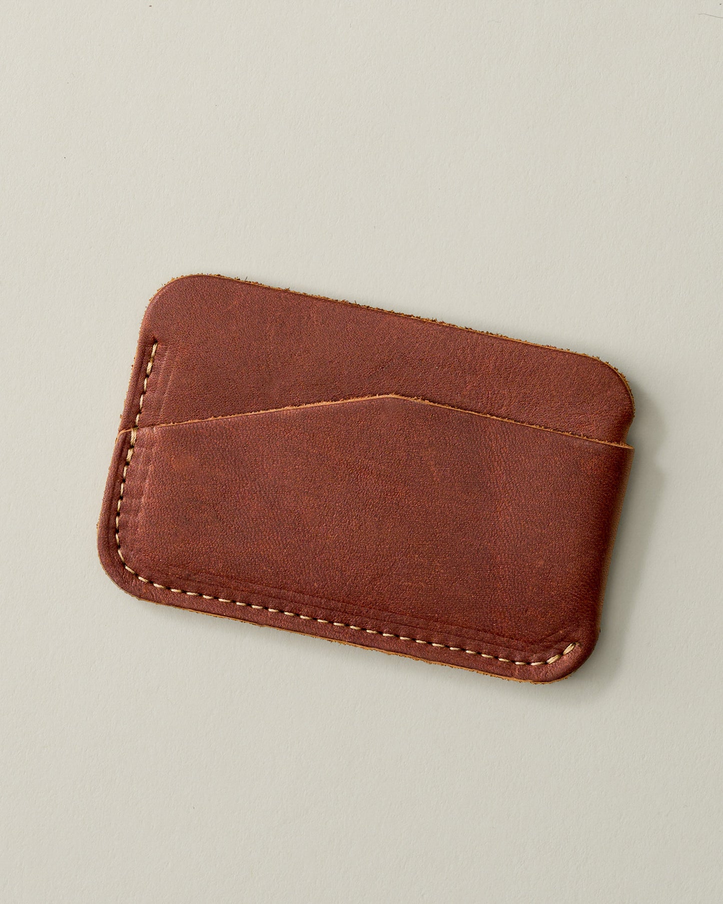 The Charleston Personalized Fine Leather Triple Sleeve Front Pocket Wallet